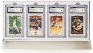 #8074 Cocacola 可口可樂英文版4卡珍藏盒