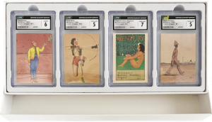 #8075 Comic 漫畫英文版4卡珍藏盒